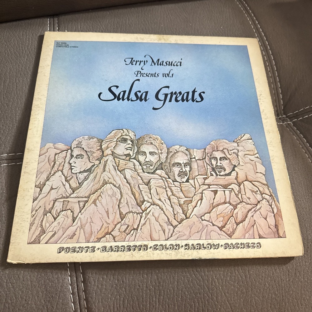 JERRY MASUCCI Presents SALSA Greats BARRETTO COLON HARLOW ROENA LATIN LP ORIG NM